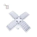FA‑221015 Solar Powered Folding Camping Lantern & Keyholder – Portable 4‑LED Backup Light”