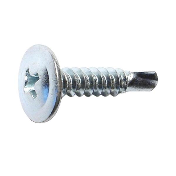 Shind 4.2 x 13mm Silver Steel Self-Drilling Screws - 320-Pack