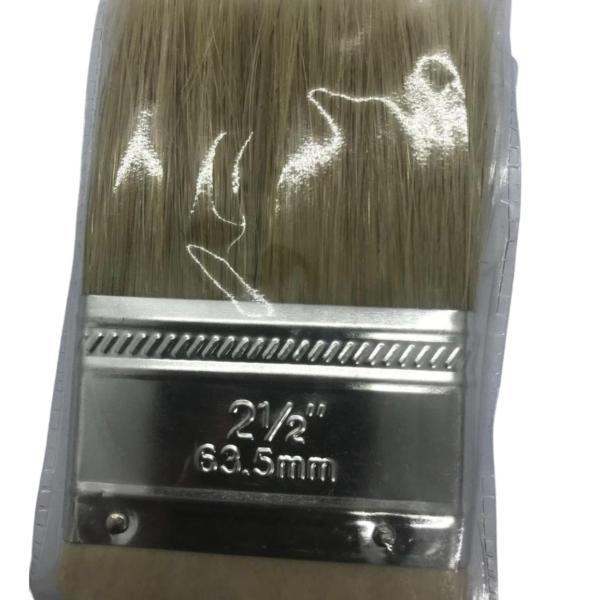 Adegso 67.5 mm (2.5″) Professional Paint Brush – Flat Bristle, Durable Handle