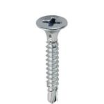 Shind - 4.2 x 32mm Silver Self-Drilling Screws - 205-Pack