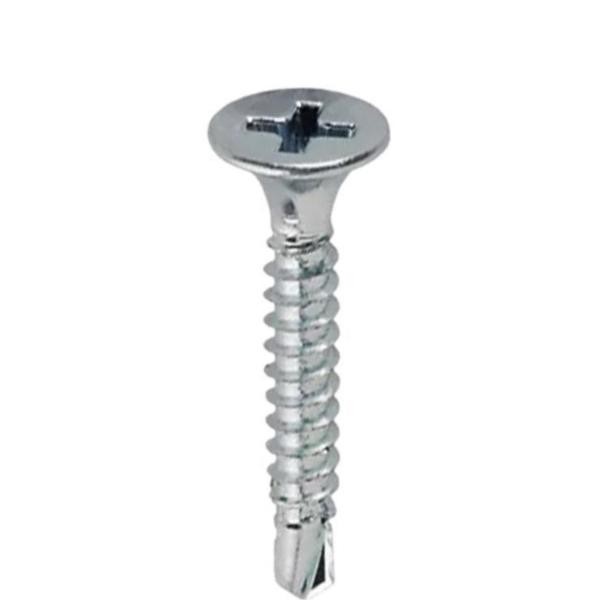 Shind - 4.2 x 32mm Silver Self-Drilling Screws - 205-Pack