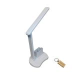 Modern Rechargeable Table Lamp Red TL09 with Keyring – Adjustable, Touch-Control, Cord-Free