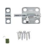Shind 50 mm Stainless Steel Sliding Bolt with Keyholder - Compact Door & Gate Lock Set