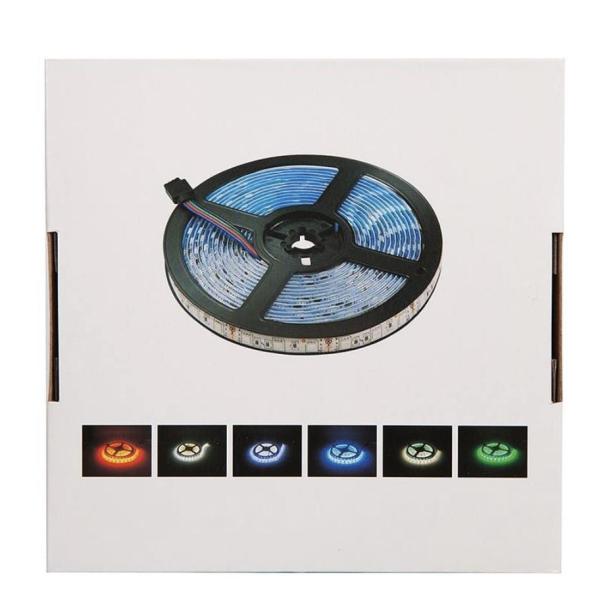 Premium 5 m Colour‑Changing RGB LED Strip Light – Mood Lighting with Remote & Adhesive Backing