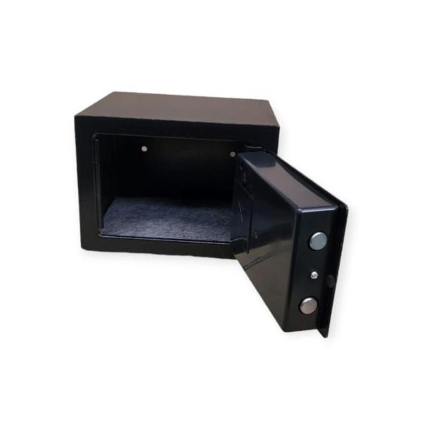 XF0721 17ER Mini Electronic Safe – 4.6L Compact Steel Security Box with Digital Keypad Lock (23x17x17cm)