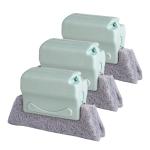 Shind Multipurpose Scrub Cleaning Brush Medium-Stiff Nylon Bristles Ergonomic Handle Blue