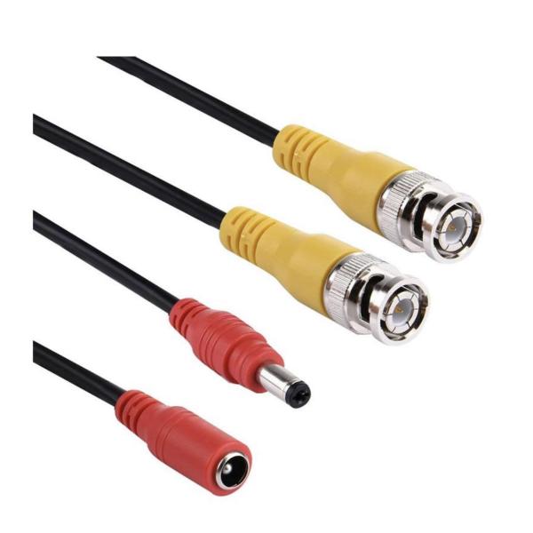 30 M AHD 4.0 BNC + DC Power CCTV Cable – 100 ft Siamese Video & Power Cord