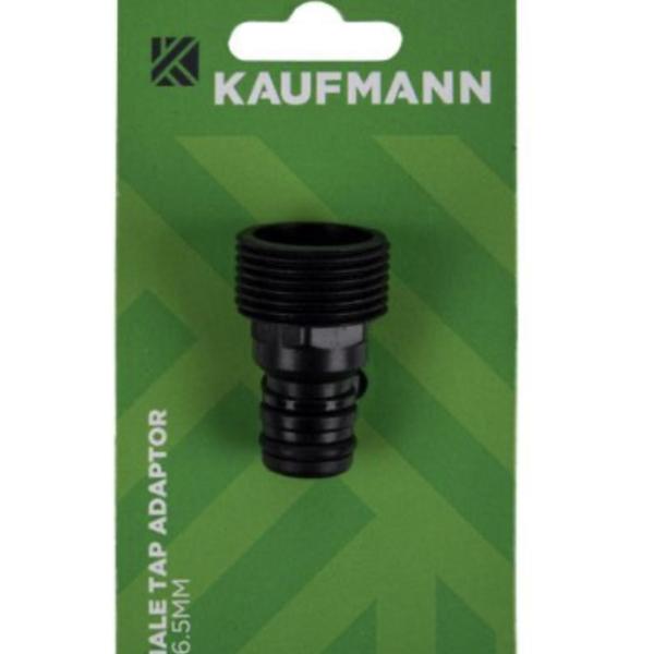 Kaufmann Male Tap Adaptor – 19–20 mm Internal × 26.5 mm External