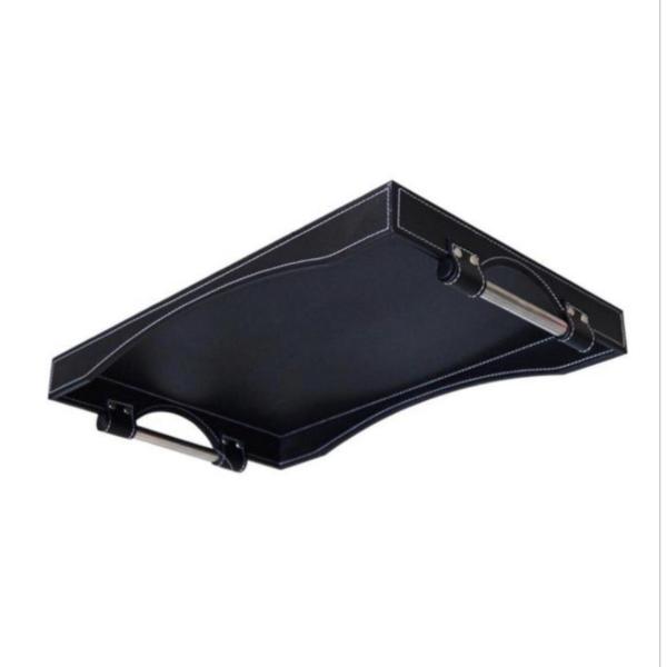 Luxury Leather Tray – Elegant Leather Serving & Decorative Tray