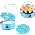7-Egg Electric Egg Cooker – Auto Shut-Off, Multi-Function Steam Cooker