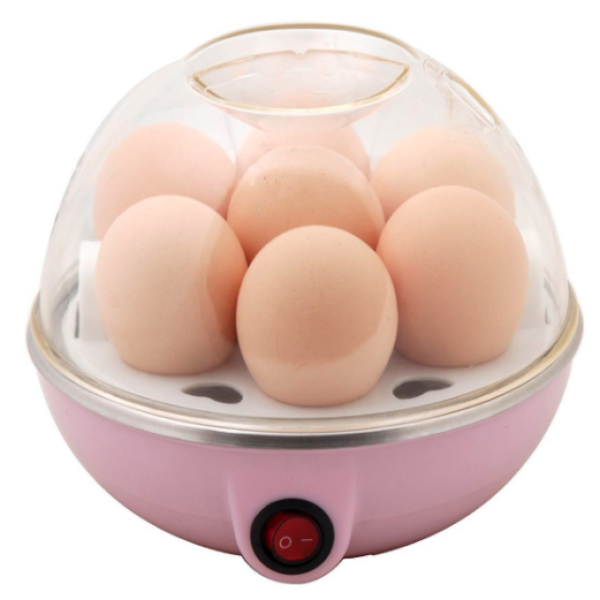 7-Egg Electric Egg Cooker – Auto Shut-Off, Multi-Function Steam Cooker