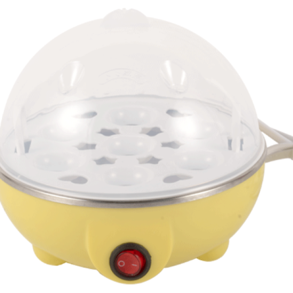 7-Egg Electric Egg Cooker – Auto Shut-Off, Multi-Function Steam Cooker