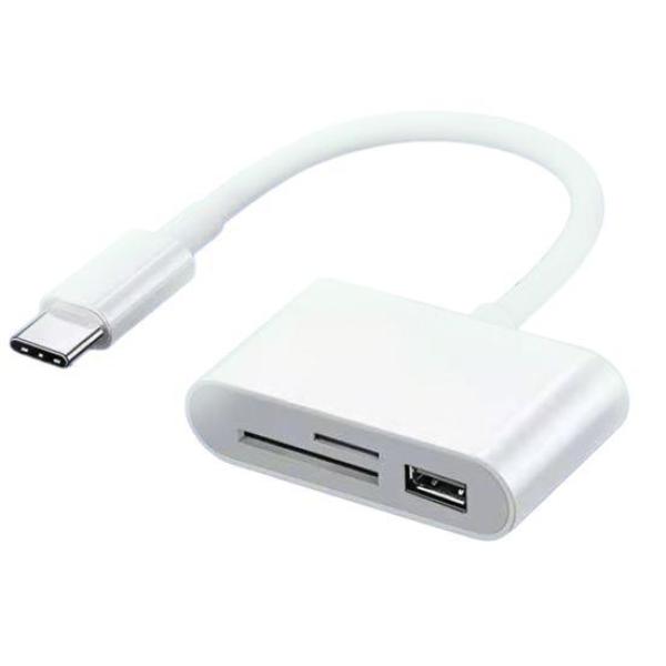 Treqa USB-5 Type C Card Reader OTG Converter