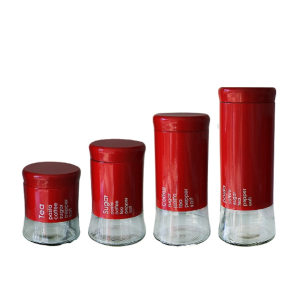 Totally Home Glass Canisters for storage